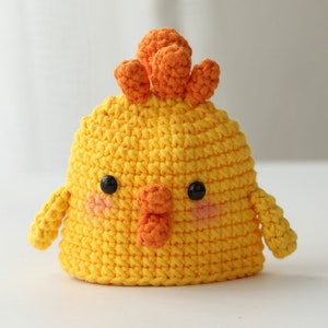 crochet chick key cover DIY package