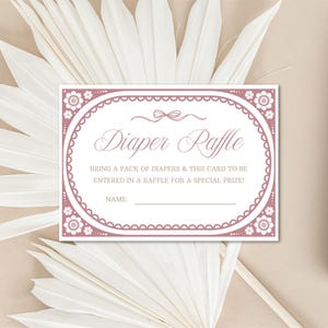 Mädchen Cielito Lindo Diaper Raffle Tickets Einladung Einfügen Mexikanische Talavera Thema Babyparty Idee Papel Picado Design Instant Download 0110