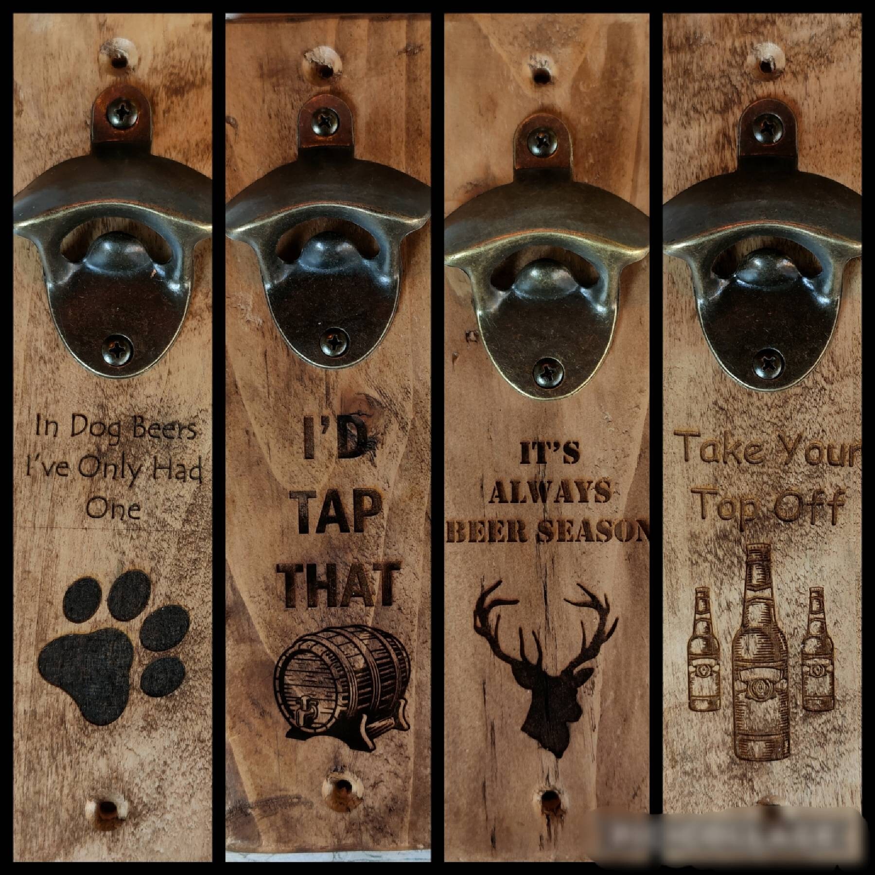 Wall Mounted Bottle Opener Etsy UK