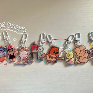 Skzoo Acrylic Charms