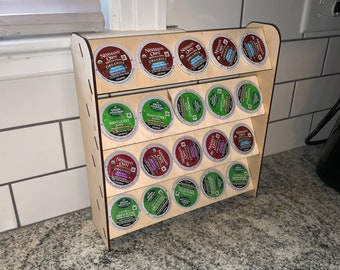 Laser Cut K-Cup Holder - Digital File