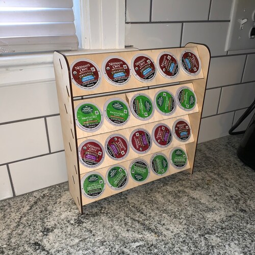 Coffee Kcup Holder Dxf and Svg Bad Dog Metalworks Digital Etsy