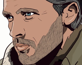 Arte digital de dibujos animados/retratos de anime por encargo