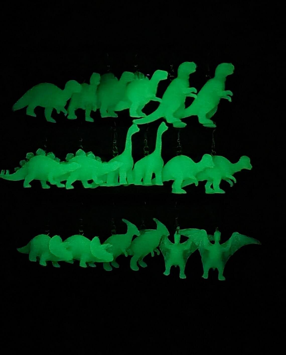 Glow in the Dark dinos lucky dip Etsy