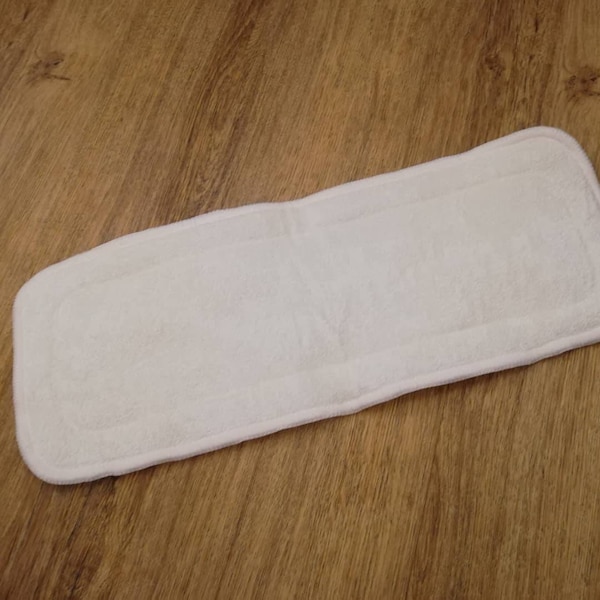 Reusable Bamboo Cloth Nappy Boosters x 3