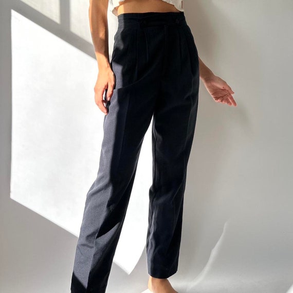 Vintage black high waisted pants