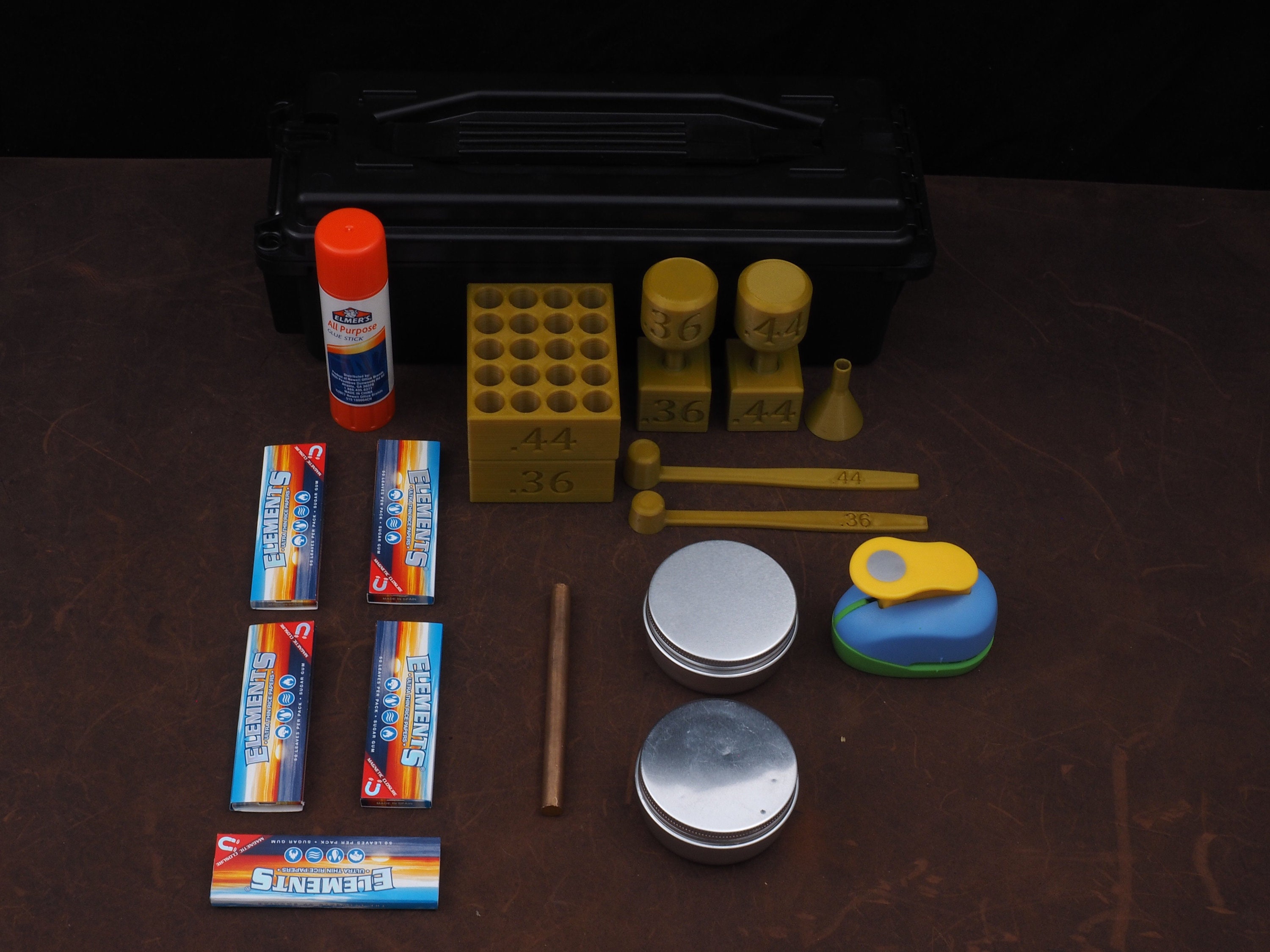 36 & 44 cal. Paper Cartridge Deluxe Kit Etsy