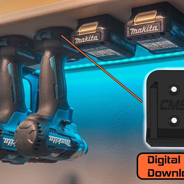 Makita 12V Tool Wall Mount - Digitale STL-download