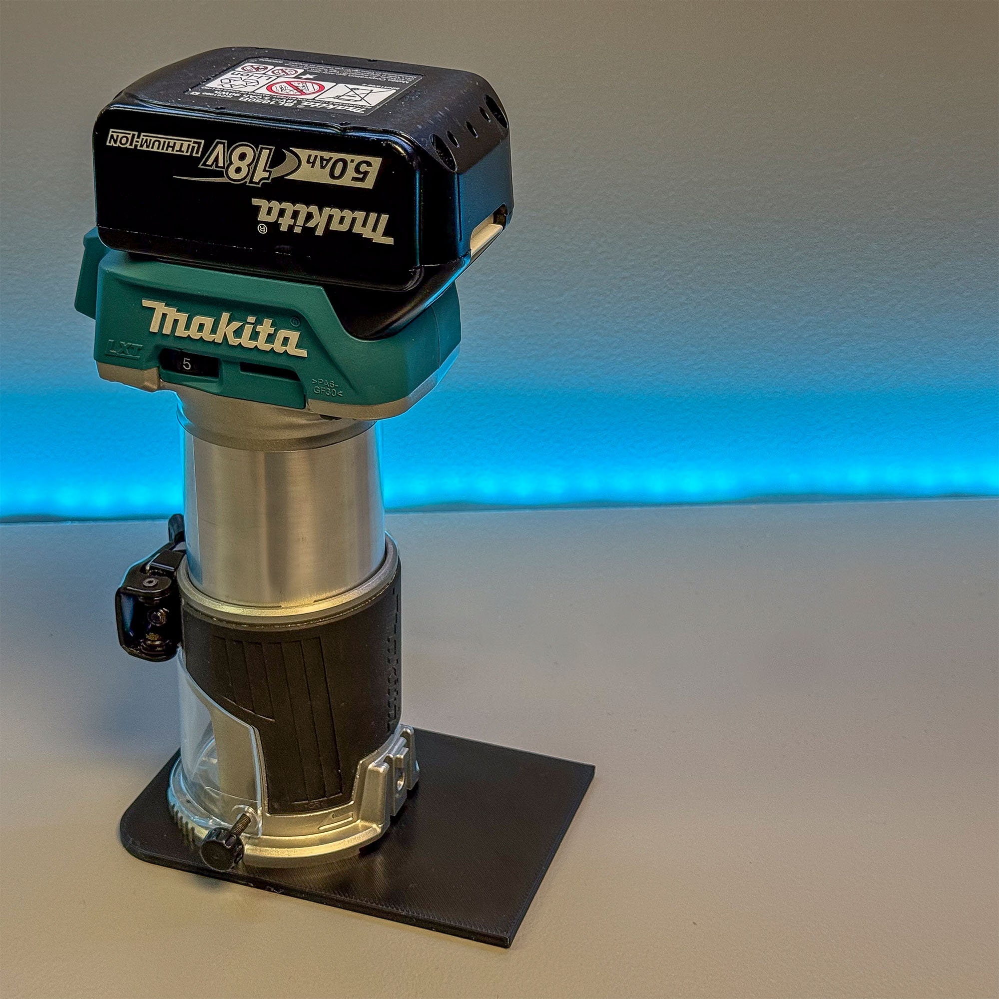 Makita 18V Router Extended Base - Digital STL Download File