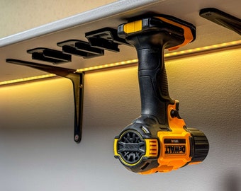 DeWalt 18V 20V XR Werkzeug-Wandhalterung (Single) - STL Digital Download