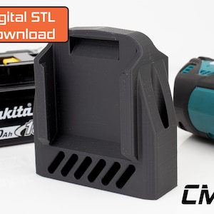 Makita 18V Battery Mount (Dual) - STL Digital Download