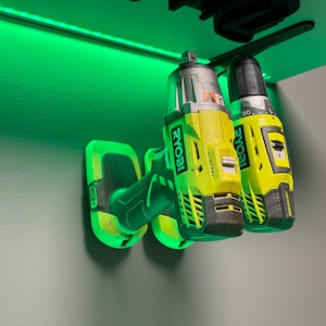 Ryobi 18V Tool Mount - STL Digital Download
