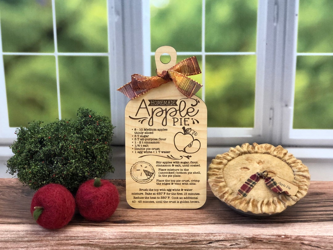 Apple Pie Tiered Tray, Apple Pie Sign, Apple Pie Cutting Board