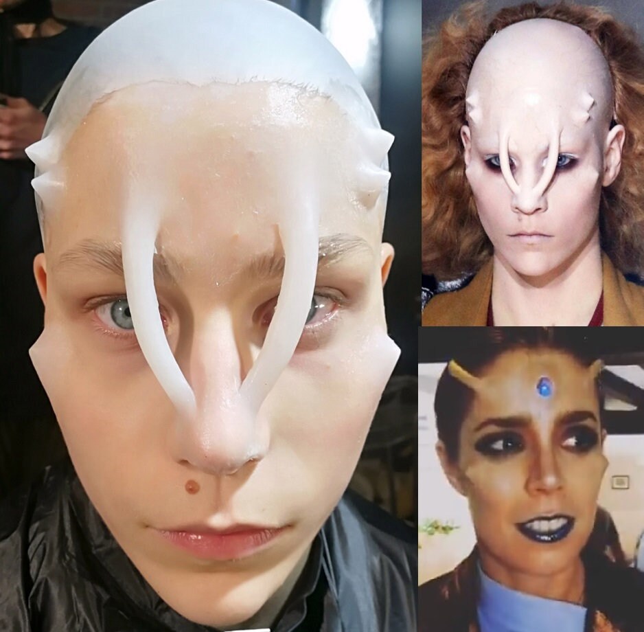 ALIEN Nose Tubes Silicone Prosthetic for Cosplay LARP - Etsy UK