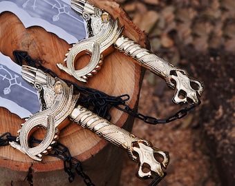 God of War Blades of Chaos: Metalowa replika rekwizytu, cosplay Kratosa