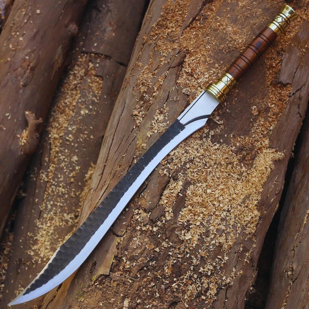 Scimitar Sword Replica for Medieval Wall Display, Handmade Fantasy ...