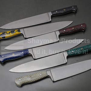 Personalized CHEF KNIVE | Chefs Knives | Knife Kitchen Cooking Custom Engraved | Gifts for Him Dad Boyfriend Men Her Women Home Housewarming