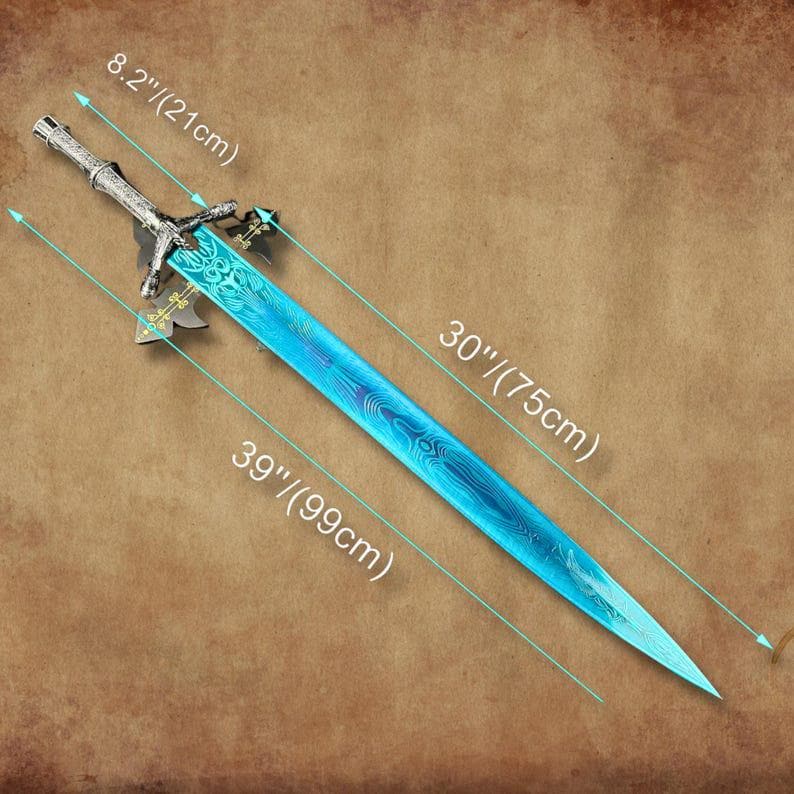 権力のゲーム寒氷剣氷と火の歌グッズcosアイテムメタル西洋剣 武具　刀装具 Amazon | MONOKA-COS コスプレ道具 ブリーチ 日番谷冬獅郎 氷輪丸 剣