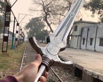 Réplica de la espada Dark Soul, hecha a mano, de Artorias, gran espada para cosplay con funda de cuero premium, espada perfecta para coleccionistas, regalo para madre y padre.