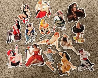 Lady Sticker