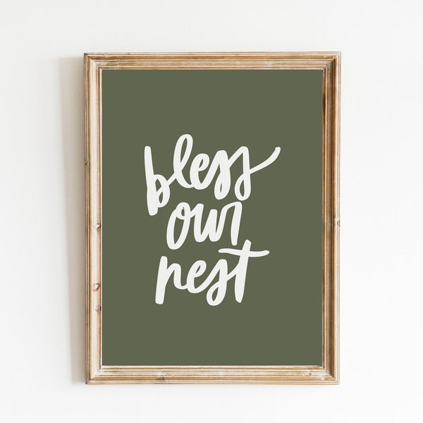 Bless Our Nest - Etsy