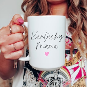 Kentucky Mama Mug Mothers Day Gift Kentucky Gift for Her KY Mom Gift Kentucky Gifts Louisville Mug Lexington Mug Kentucky Coffee Mug Mom Mug