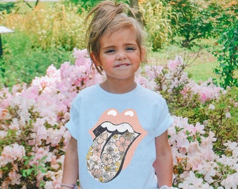 Floral Tongue Toddler & Youth Tee