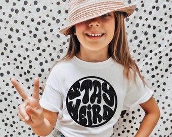 Stay Weird Toddler & Youth Tee