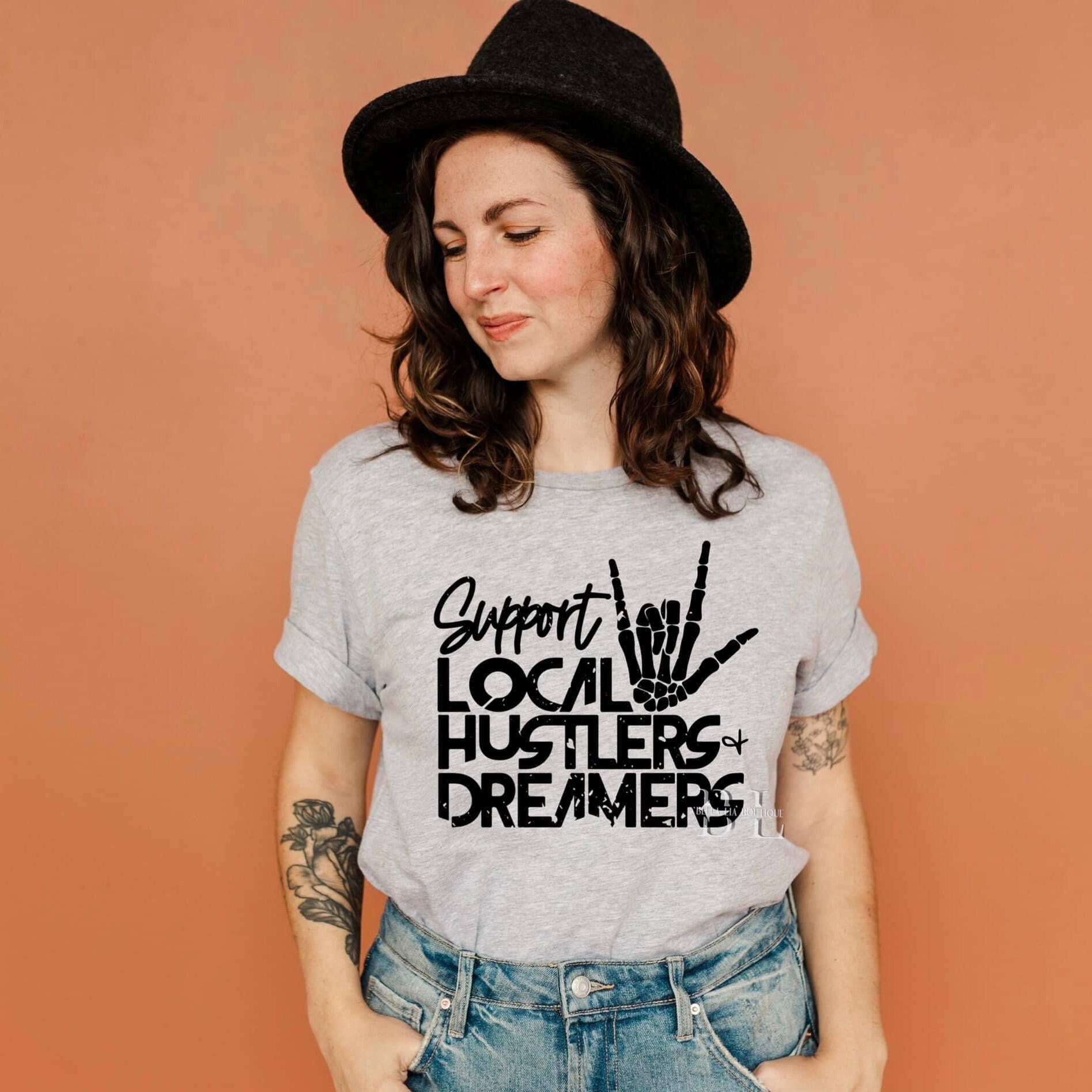 Support Local Businesses Graphic Tee