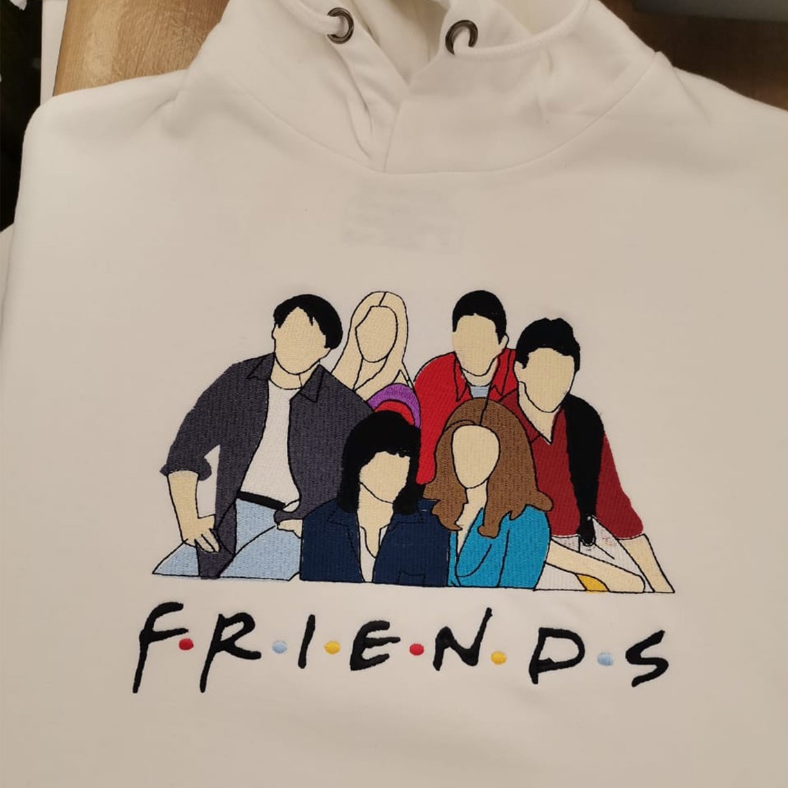 Friends embroidery design computer embroidery digital machine  etsy Friends embroidery design computer embroidery digital machine  etsy