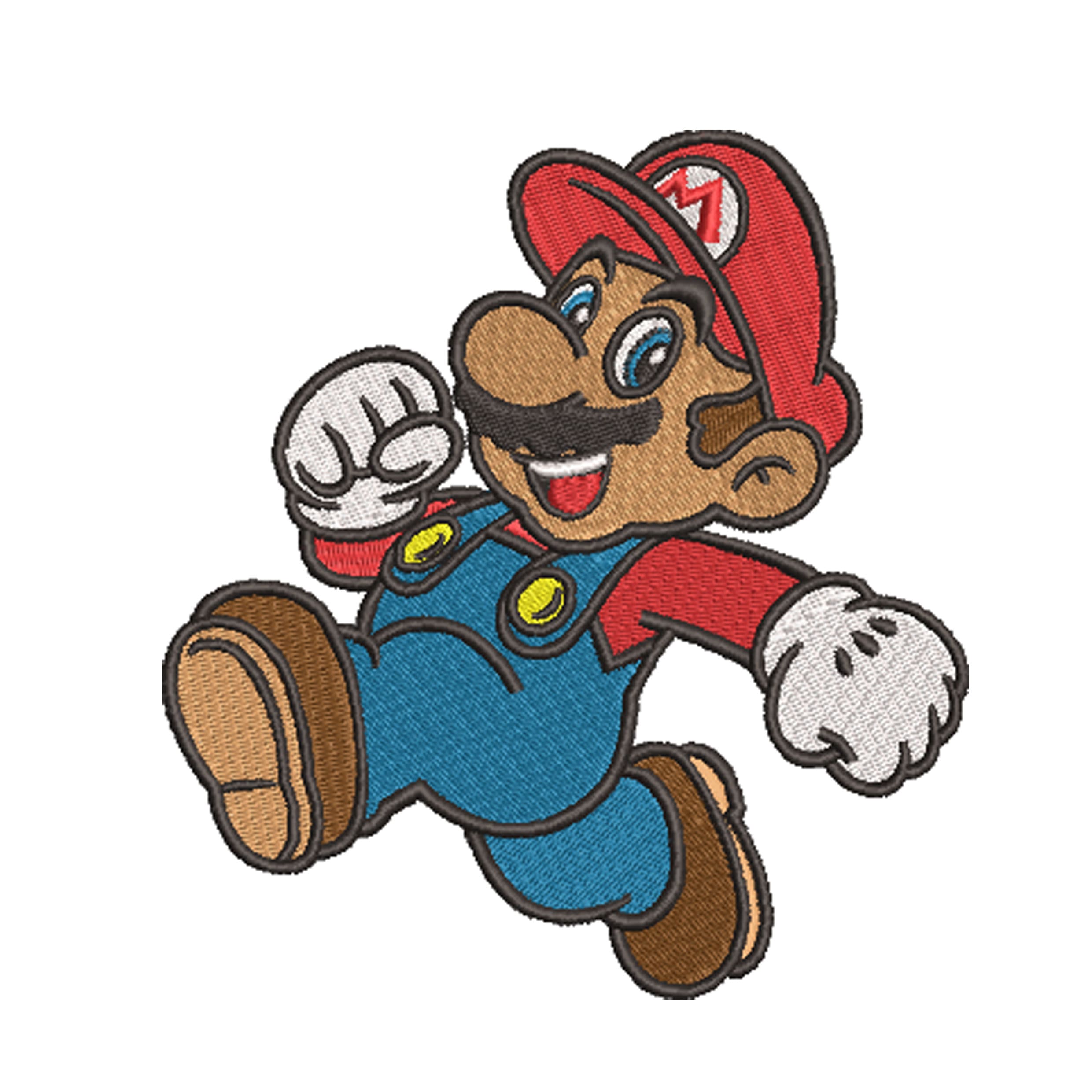 Paper Mario Iron-on Patches (Inspired by The Paper Mario Franchise)
