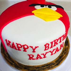 Fondant birthday cakes