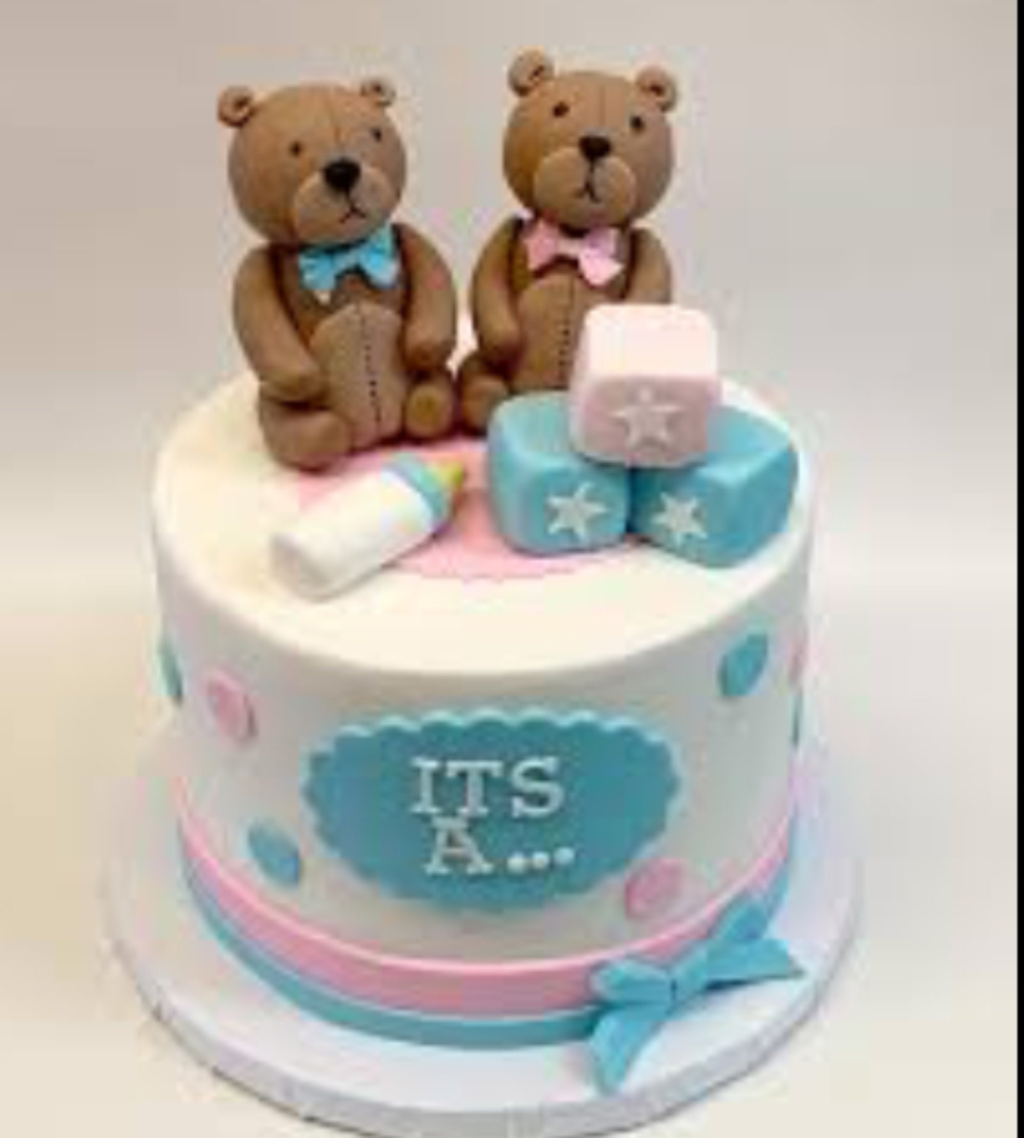 Gender Reveal Cake Etsy 