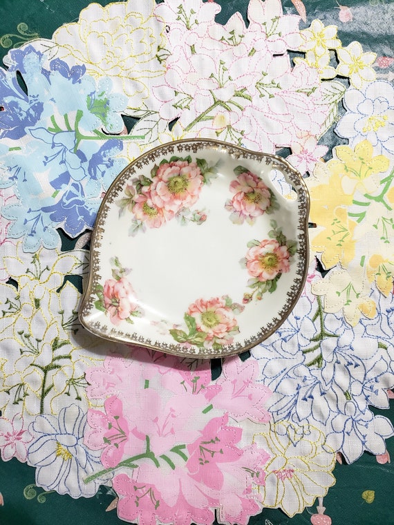 Three Crown China Unger and Schilde floral plate, 