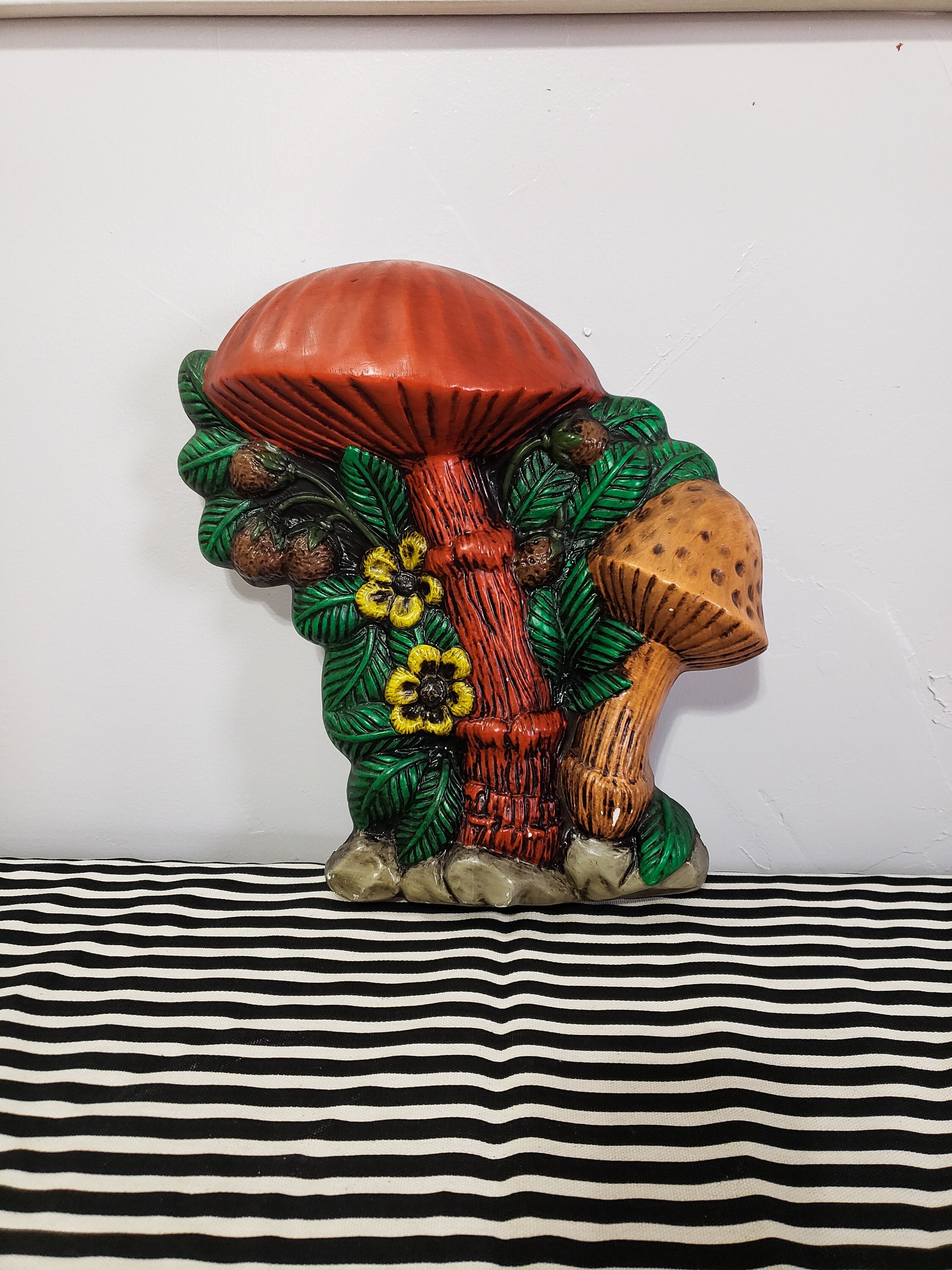 Vintage 70s Mushroom - Etsy