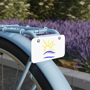 Naturist Nudist Symbol Mini License Plate