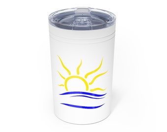 Naturist symbol Vacuum Tumbler & Insulator, 11oz.