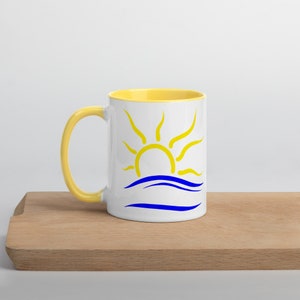 Naturist Nudist Symbol Kaffemugg Blandade Färger