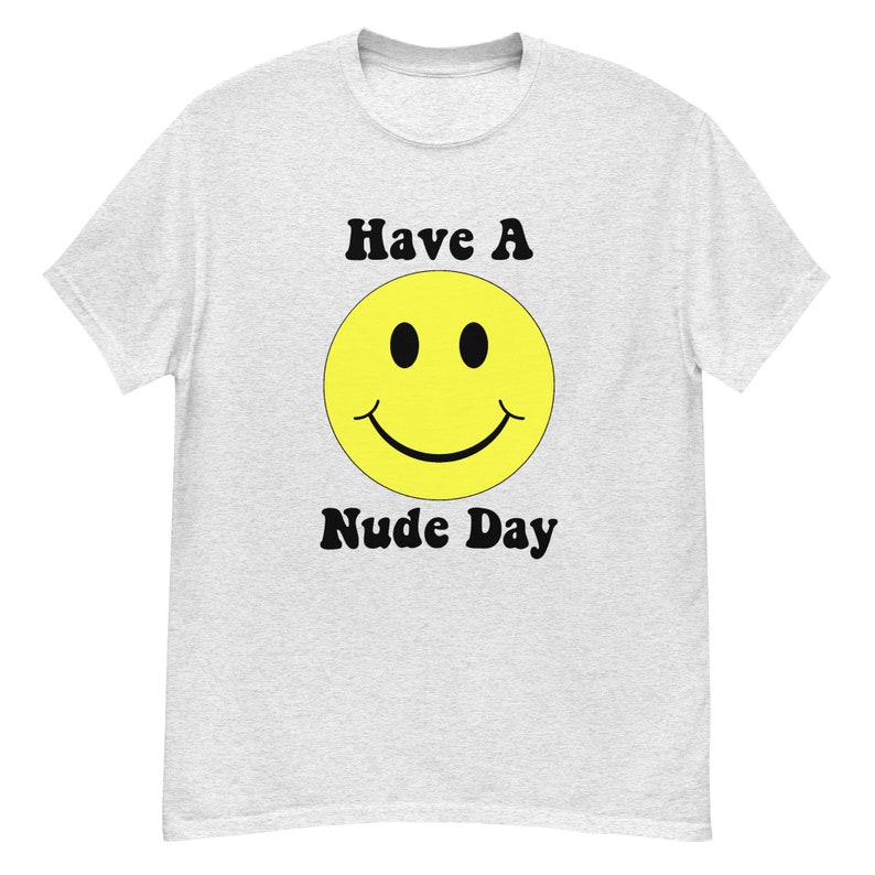 Have A Nude Day Vintage Throwback Retro Nudist Naturist Etsy
