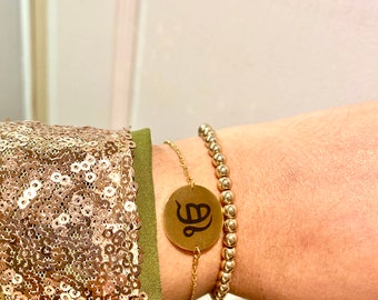 Ek Onkar bracelet,Sikh bracelet, Ik Onkar charm bracelet,Ek Onkar,Punjabi jewelry,Sikh Kara, Sikhism gifts, Lohri Gifts