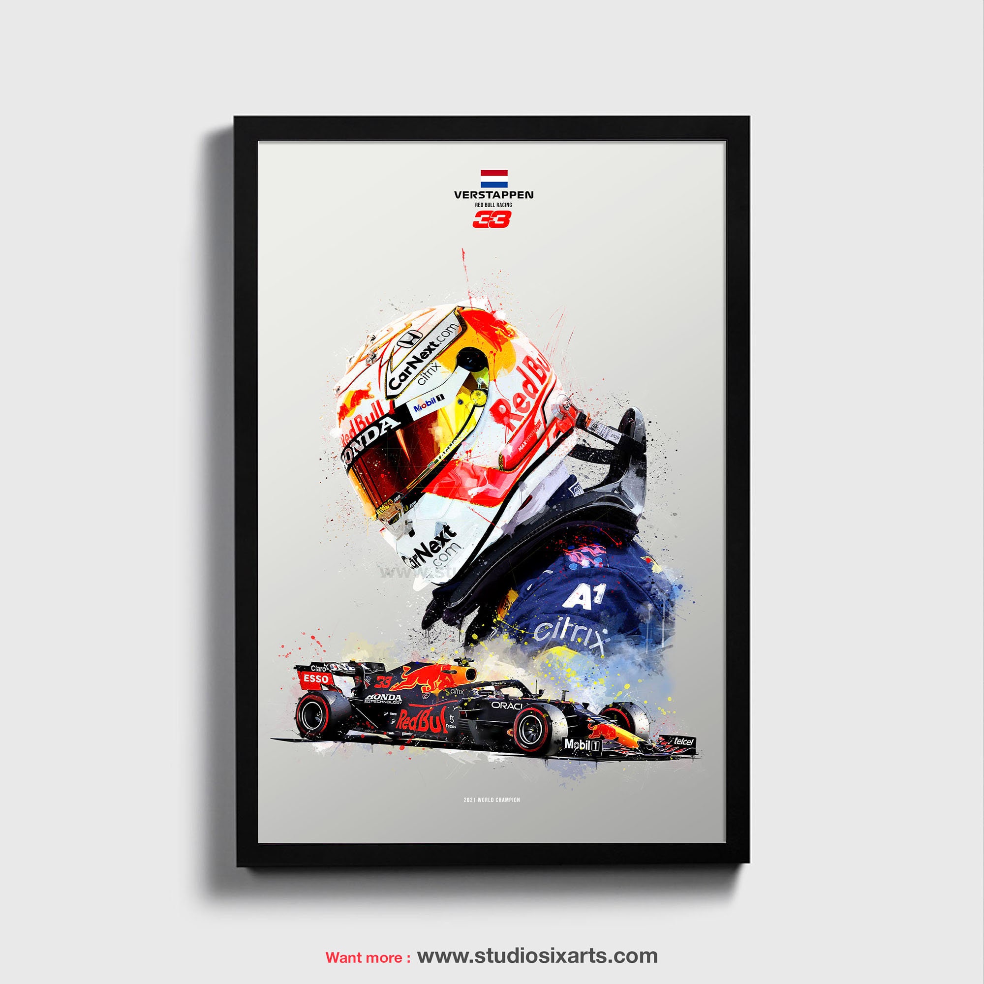 Lando Norris F1 Mclaren 2022 Poster and Canvas Motorsports | Etsy Australia