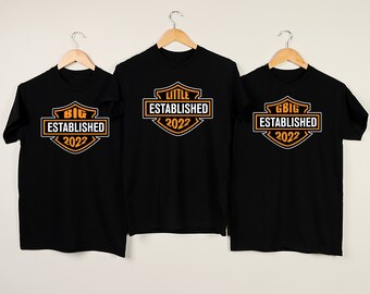 harley davidson big little shirts