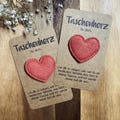 Pocket heart | Small Christmas gift | Secret Santa gift | Advent calendar filler | Lucky charm | Gift idea | Birthday present product logo