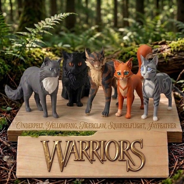 Warriors Cat ASST 2 - Replica Models