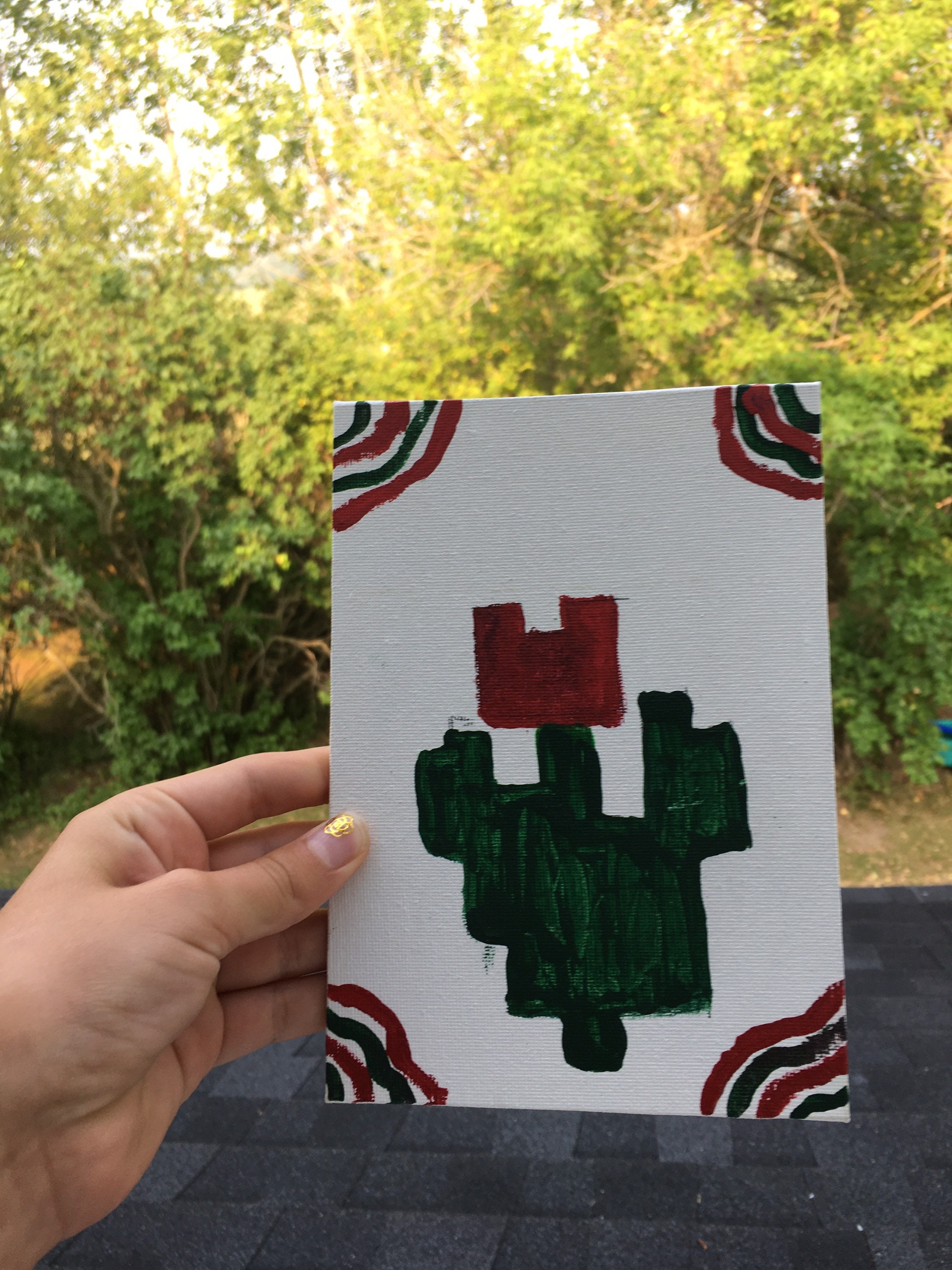 Minecraft tulip painting Etsy