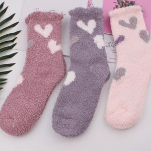 Women Socks，Warm Socks, Ear socks，Women Sleeping Socks, Cat socks,Warm Winter Socks, Cute Socks, Fuzzy Socks, Socks,Christmas Gift socks