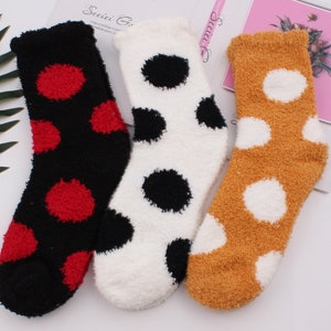 Women Socks，Warm Socks, Ear socks，Women Sleeping Socks, Cat socks,Warm Winter Socks, Cute Socks, Fuzzy Socks, Socks,Christmas Gift socks