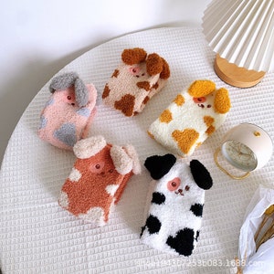 Women Socks，Warm Socks, Ear socks，Women Sleeping Socks, Cat socks,Warm Winter Socks, Cute Socks, Fuzzy Socks, Socks,Christmas Gift socks