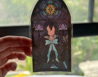 The Case Study of Vanitas Holographic "Stained Glass" Vinyl Sticker