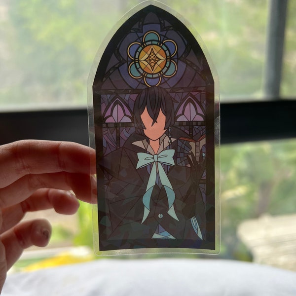 The Case Study of Vanitas Holographic "Stained Glass" Vinyl Sticker